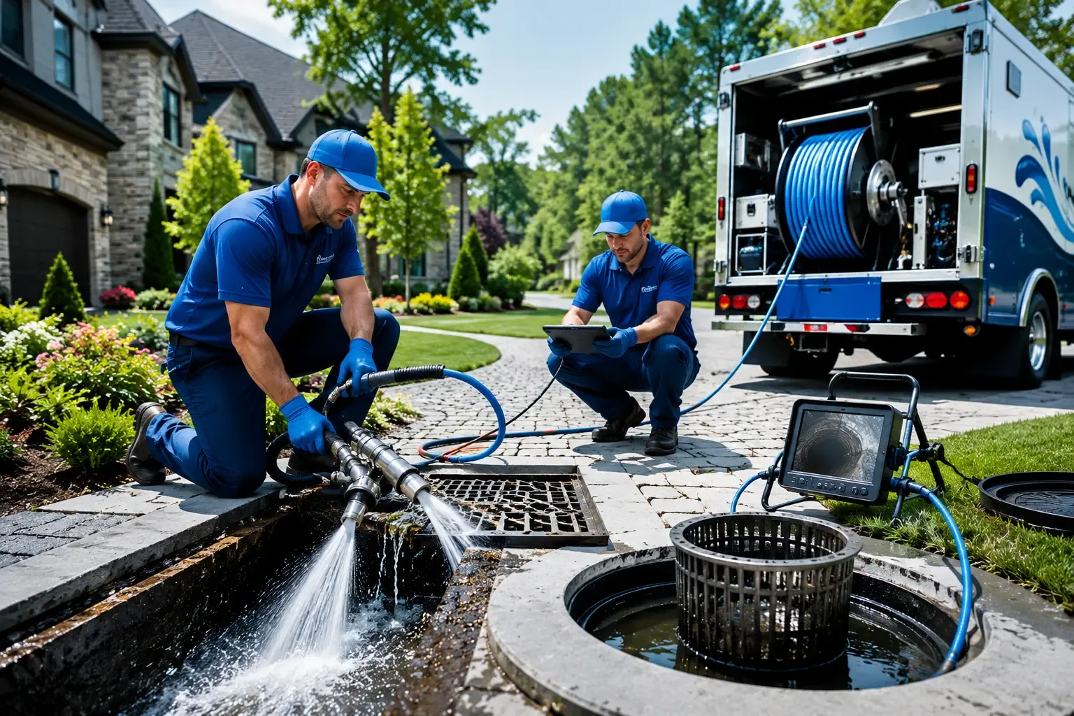 Local outdoor drain cleaning professionals in Greenville, GA